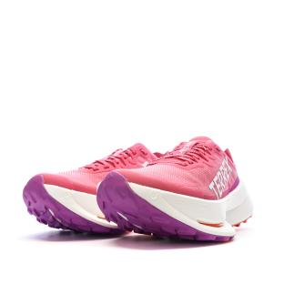 Baskets de running Rose Femme Adidas Terrex Agravic vue 0