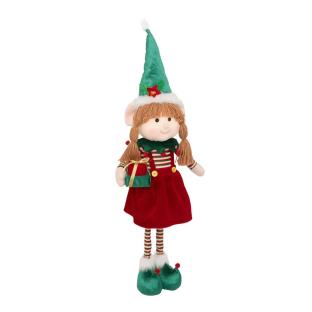 Déco de Noël Lutin Fille télescopique Atmosphera Filou vue 0