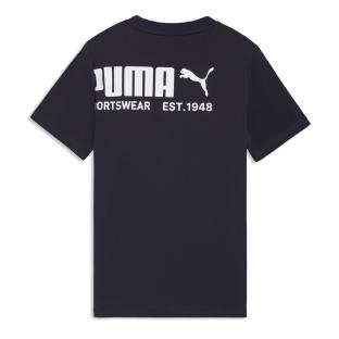 T-shirt Marine/Blanc Garçon Puma Sport Graphic vue 0