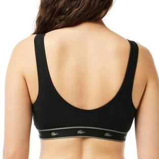 Brassière Noir Lacoste Stripe Color vue 0