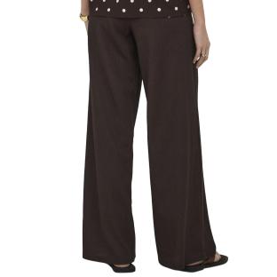 Pantalon fluide Marron Femme JDY Ebbie vue 0