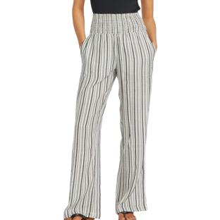 Pantalon Ecru/Noir Femme Billabong New Waves 2 vue 0