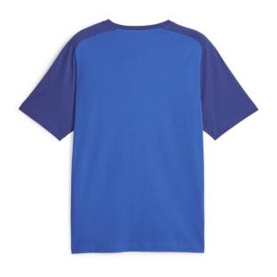 OM T-shirt Bleu Homme Puma Casuals 2023/2024 vue 2