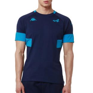 T-shirt Marine Homme Kappa Adobi Alpine F1 pas cher