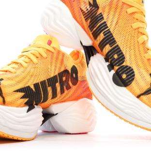 Chaussures de Running Orange Femme Nitro Puma Fast-r Nitro Elite 2 Fire vue 7