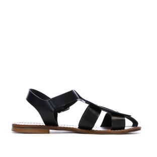 Sandales Noires Femme Pare Gabia Axpe vue 0