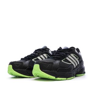 Basket Noir/Vert Femme Adidas Response vue 6