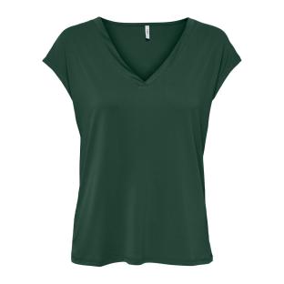 T-Shirt Vert Femme Only Free Life vue 0