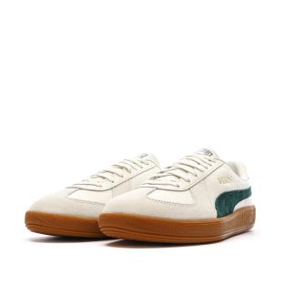 Baskets Blanc/Vert Mixte Puma Army Trainer vue 6