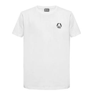 T-shirt Blanc Homme Diesel Maglietta A16859 pas cher