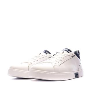 Baskets Blanc/Marine Homme Replay Polaris vue 6