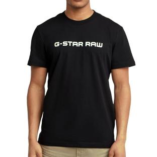 T-shirt Noir/Blanc Homme G-Star Raw GD25950 vue 0