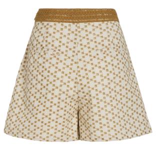 Short Beige/Jaune Femme Vila Sumira vue 0
