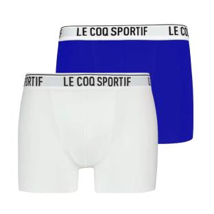 x2 Men's Blue/White Boxers Le Coq Sportif Camuset Photo of the Espace des Marques %store% store - view of %key%