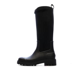 Bottes Noir Femme Calvin Klein Jeans High Rainboot Neopre vue 0