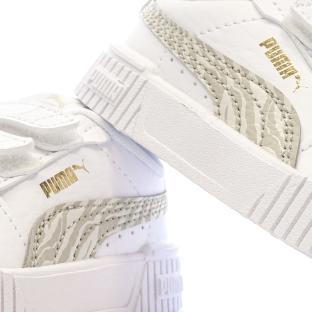 Baskets Blanches/Beiges Fille Puma Carina 2.0 vue 7