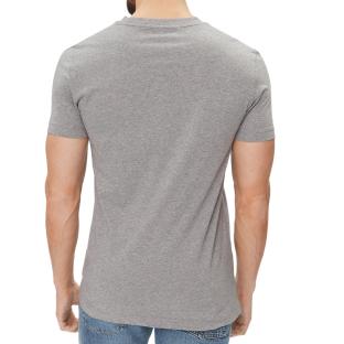 T-shirt Gris Homme Calvin Klein Jeans Institutional vue 2