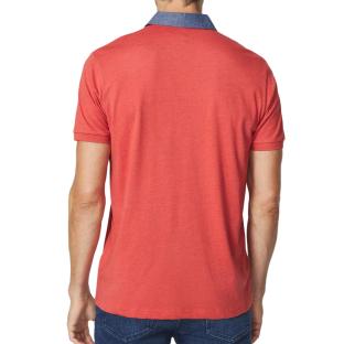 Polo Rouge Homme TBS ARSON vue 2