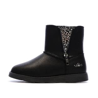 Boots Noir Fille MOD8 Aldize vue 0
