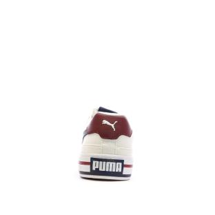 Baskets Blanches/Marine Homme Puma Court Classic vue 3