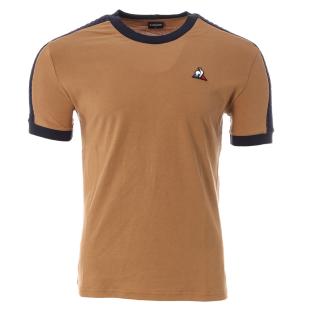 T-shirt Marron Homme Le Coq Sportif 2022069 pas cher