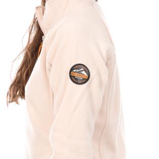 Sweat Polaire Écru Femme Best Mountain Victoria vue 3