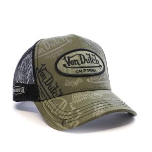 Casquette Kaki/Noir Homme Von Dutch USED vue 2