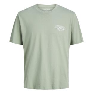 T-Shirt Vert Clair Homme Jack & Jone Koto vue 3