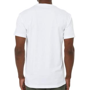 T-shirt Blanc Homme Calvin Klein Jeans Hyper Real vue 2