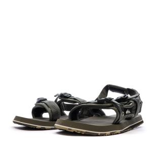 Sandales Kaki Homme Quiksilver Monkey Caged vue 5