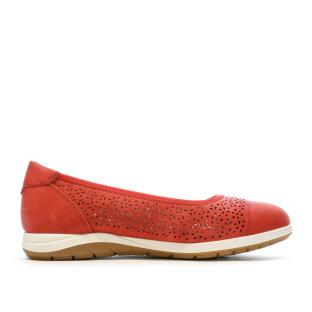 Ballerines Rouge Femme RELIFE Hygeno vue 2