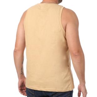 Débardeur Beige Homme Le Cooper Olaho vue 2