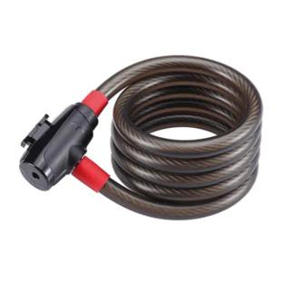 Antivol à câble Noir POWERLOCK 15x1800MM pas cher
