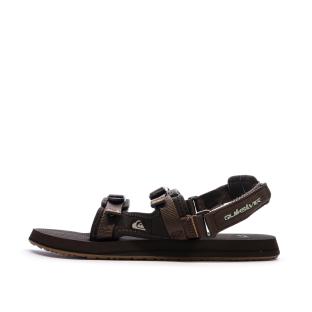 Sandales Marron Homme Quiksilver Monkey Caged pas cher