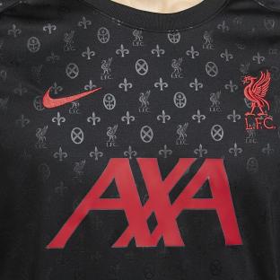 FC Liverpool Maillot Training Noir Nike 2020/2021 vue 3