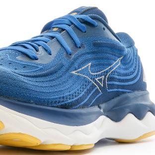 Chaussures de Running Bleu Homme Mizuno Wave Skyrise vue 7