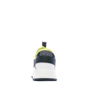 Baskets Noir/Grise/Jaune Garçon Kaporal Dofini vue 3