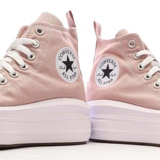 Baskets Roses Fille Converse All Star Move Platform A08745C vue 7