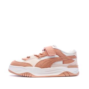 Baskets Rose/Blanc Fille Puma 180 Kids pas cher