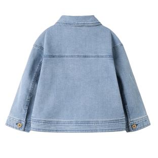 Veste Bleu Fille Lil' Atelier Ls Loose vue 0