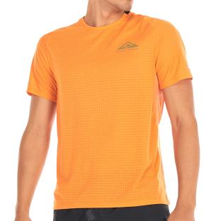 T-shirt Jaune Homme Nike Trail pas cher
