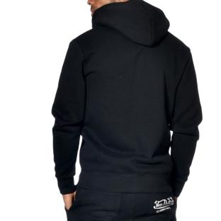 Sweat Zippé Noir Homme Von Dutch SLIRW vue 2