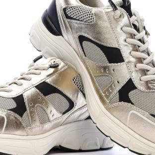 Baskets Doré Femme Marco Tozzi Gold vue 0