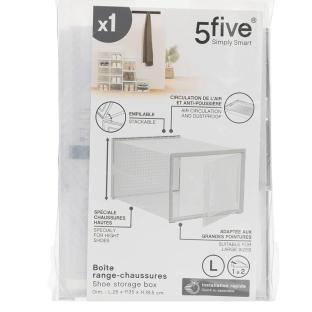 Boite Range Chaussure Transparente 5five Spacy vue 0