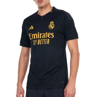 Real Madrid Maillot de football Noir Homme Adidas 23/24 pas cher