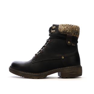 Boots Noires Femme RELIFE Gracita pas cher