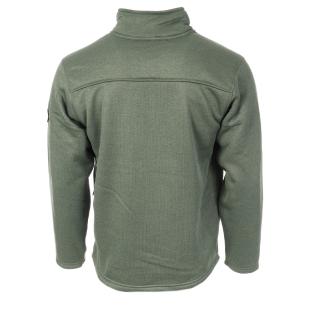 Veste Polaire Vert Homme Paname Brothers Sherpa vue 0