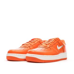 Baskets Oranges Homme Nike Air Force 1 Low vue 0