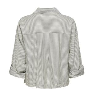 Chemise à Rayures Vert/Blanc Femme JDY Selma vue 2