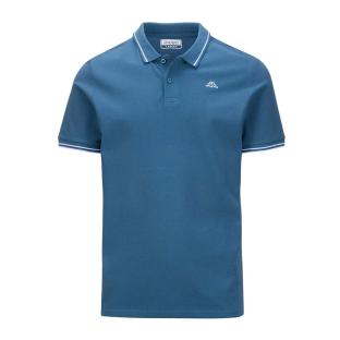 Polo Bleu Homme Kappa Ezio pas cher